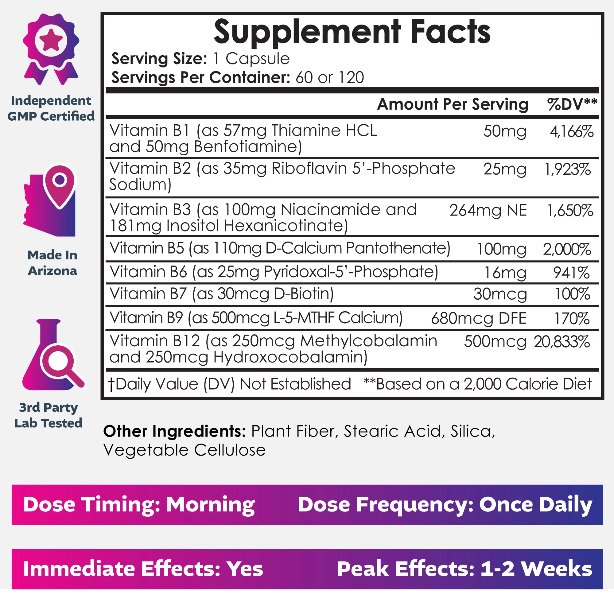 Infini-B Capsules | Optimized Vitamin B Complex - Image 2