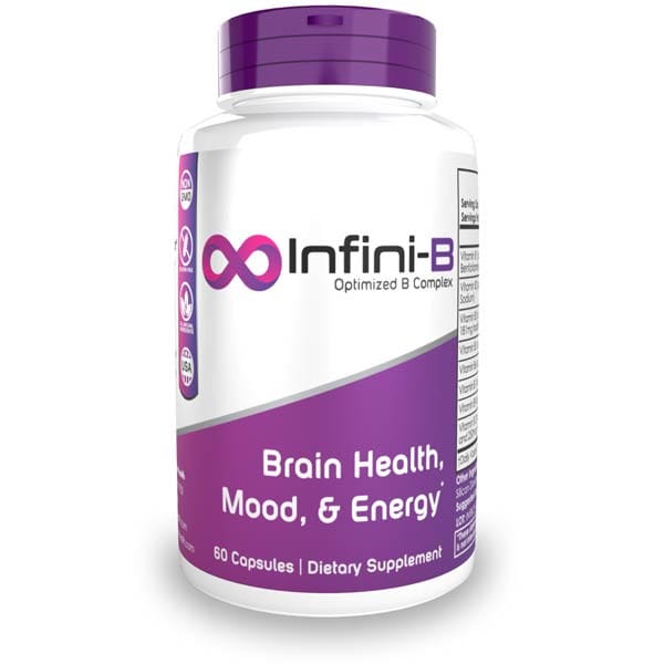 Buy Infini-B Capsules Optimized Vitamin B Complex, Promotes Energy, Supports Cognitive Function, Mood Support, Supports Metabolic Function