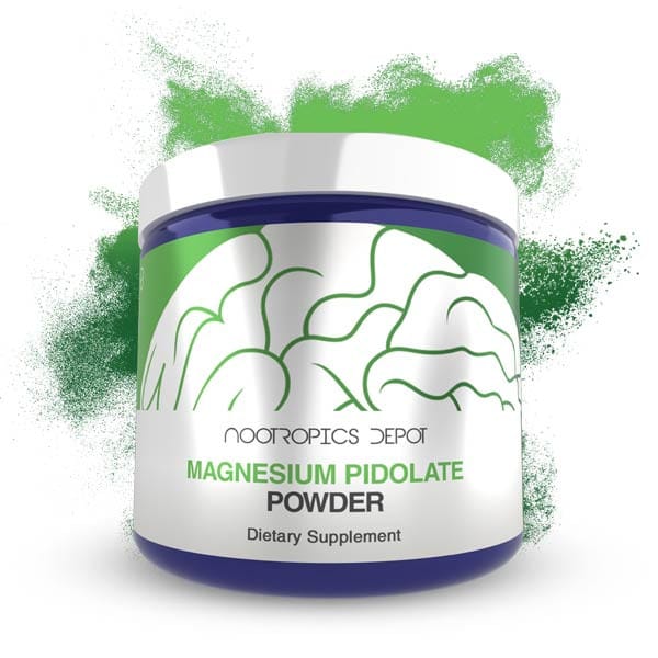 Buy Magnesium Pidolate Powder EU, Magnesium bound to pyroglutamic acid for enhanced absorption and cognitive support, stress management, and sleep quality.