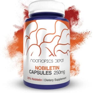 Buy Nobiletin Capsules Europe, O-methylated flavone from citrus peels that supports cognitive function, circadian rhythms, metabolism, cardiovascular.